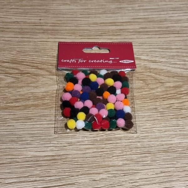 Pom Pom & Chenille Stems |  7Mm Pom Pom Art & Craft Essentials Pom Pom & Chenille Stems