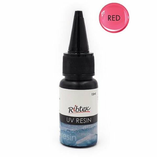 Resin Supplies |  15G Red Uv Resin Art & Craft Essentials Resin Supplies