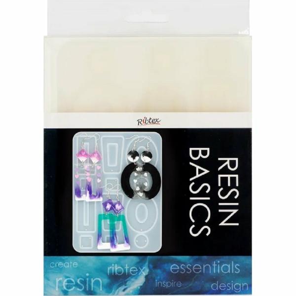 Resin Supplies |  Rectangle Earrings Silicone Resin Mould Art & Craft Essentials Resin Supplies