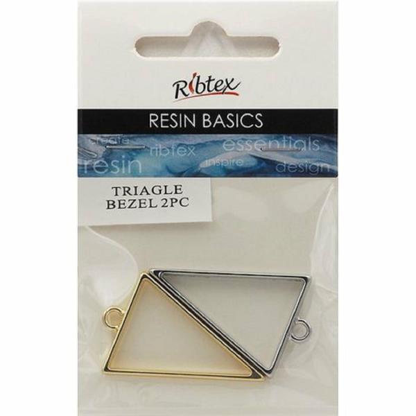 Resin Supplies |  Triangle Uv Resin Bezel Frame Art & Craft Essentials Resin Supplies