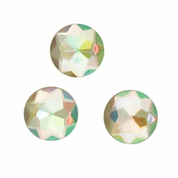 Rhinestones |  20Mm Round Ab Colours Rhinestones Art & Craft Essentials Rhinestones