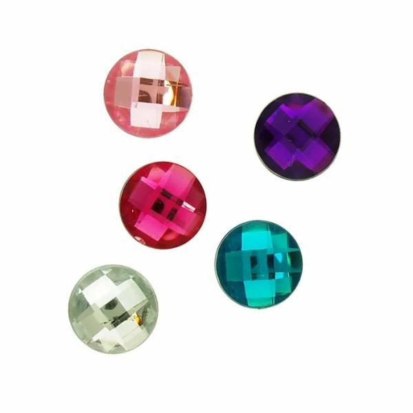 Rhinestones |  20Mm Round Shape Rhinestones Art & Craft Essentials Rhinestones