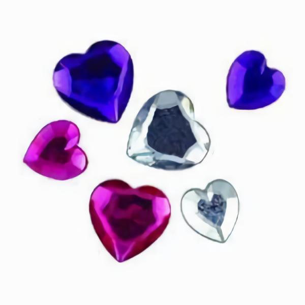 Rhinestones |  Hearts Shape Rhinestones Art & Craft Essentials Rhinestones