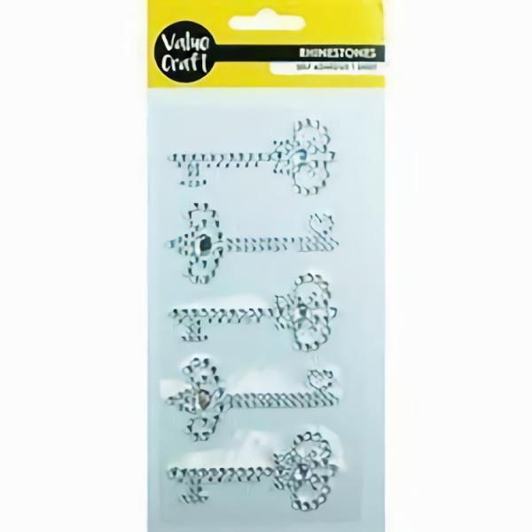 Rhinestones |  Keys Shape Rhinestones Art & Craft Essentials Rhinestones