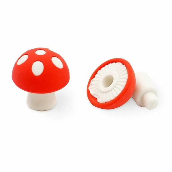 Stationery Supplies |  Mini Mushroom Shape Novelty Erasers Art & Craft Essentials Stationery Supplies