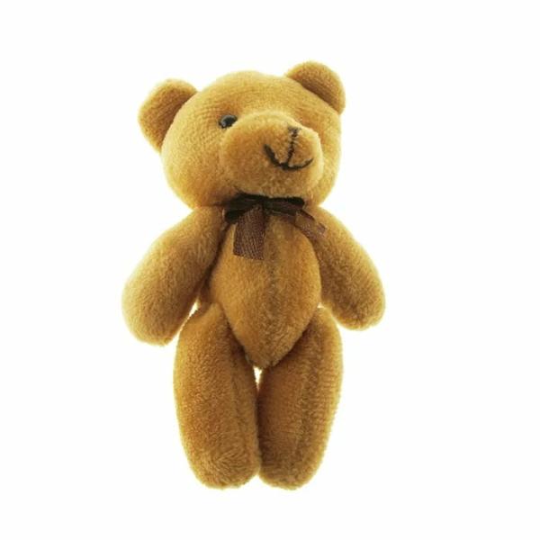 Toy Making Supplies |  Light Brown Little Craft Teddy Bear Art & Craft Essentials Toy Making Supplies