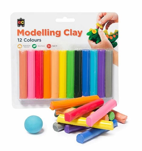 Modelling Clay |  Rainbow Coloured Modelling Clay Sticks Art & Craft Essentials Modelling Clay