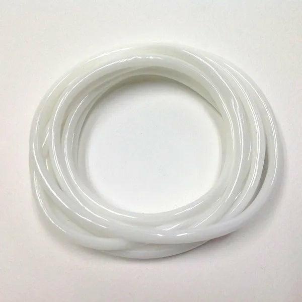 Plastic Tubing Supplies |  4Mm White Colour Plastic Tubing Art & Craft Essentials Plastic Tubing Supplies