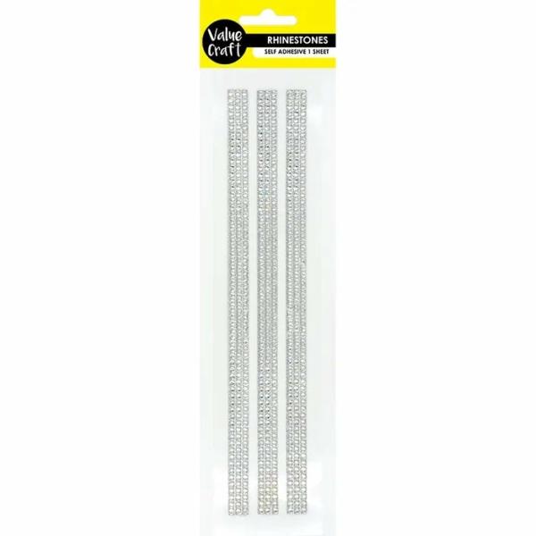 Rhinestones |  Square Strips Craft Rhinestones Art & Craft Essentials Rhinestones